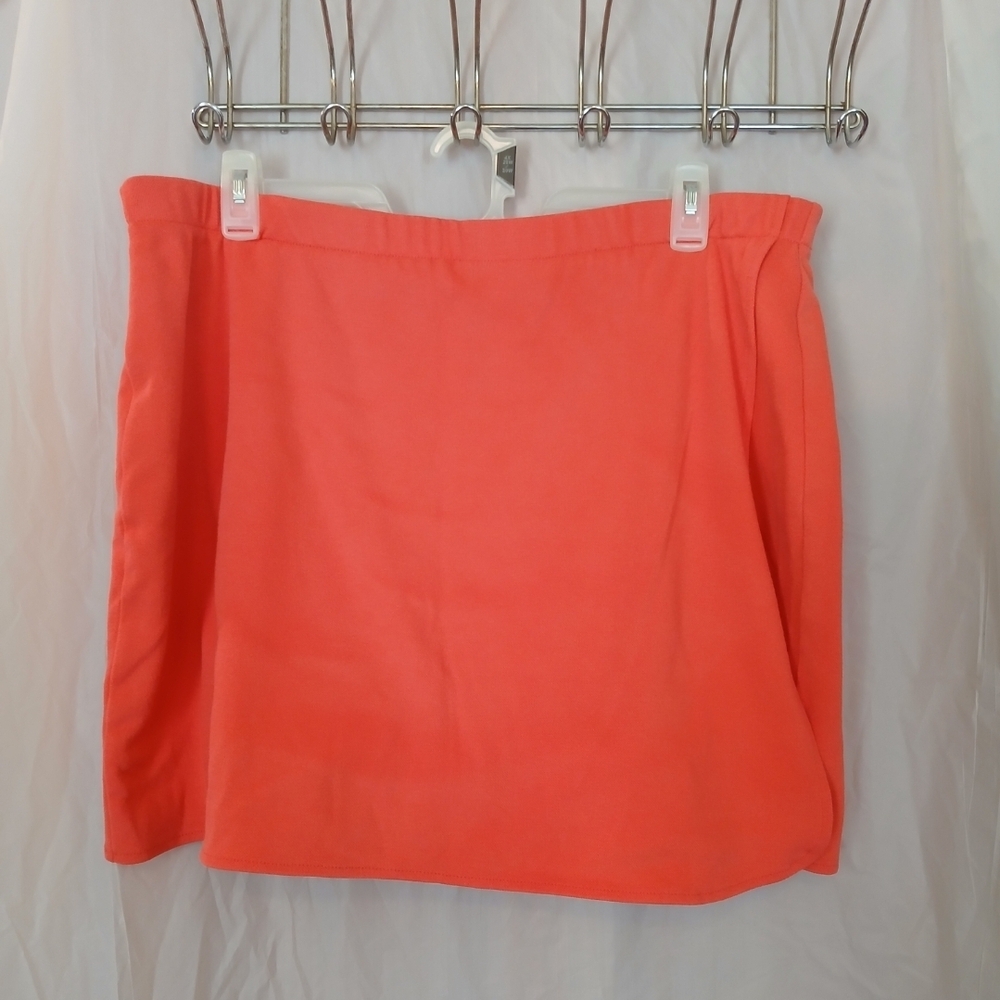 Fashion Bug Stretch Coral Skort
